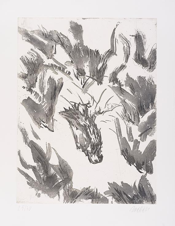 Georg Baselitz - Adler und Gebirge