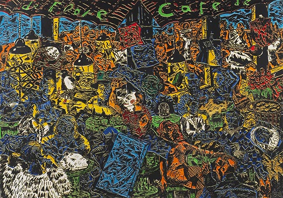 Jörg Immendorff - Café de Flore