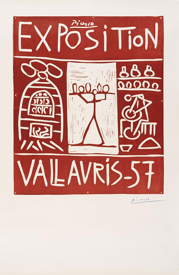 Pablo Picasso - Vallauris Exposition 1957