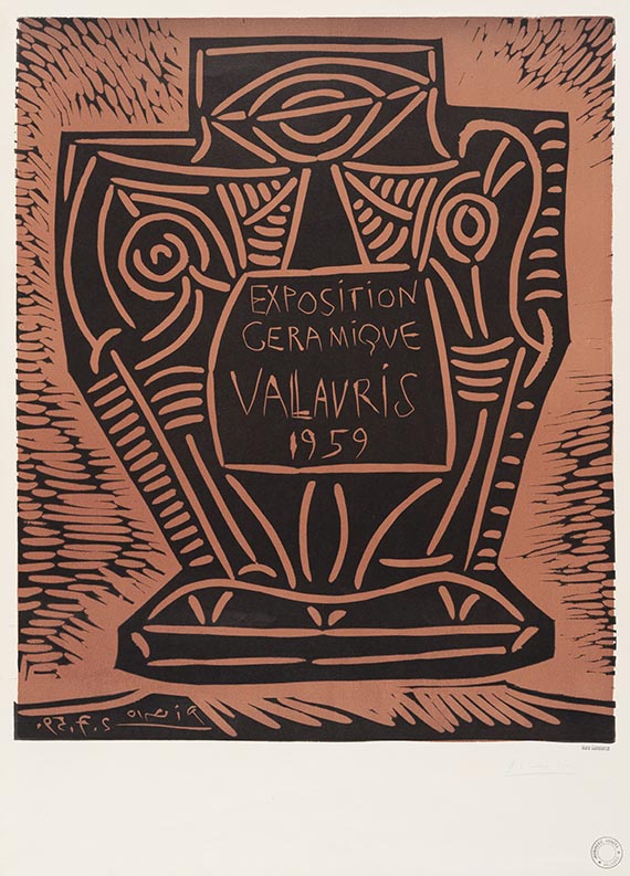 Pablo Picasso - Exposition Cermanique Vallauris