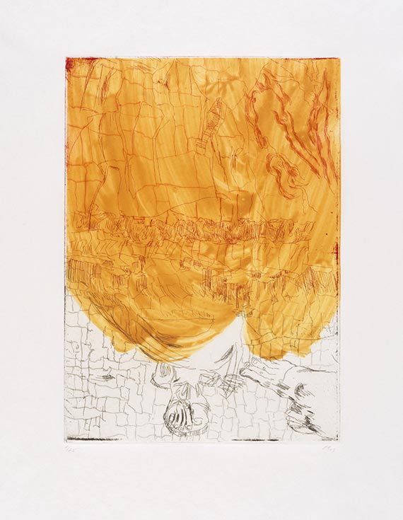 Per Kirkeby - Ohne Titel - 9-teilige Mappe