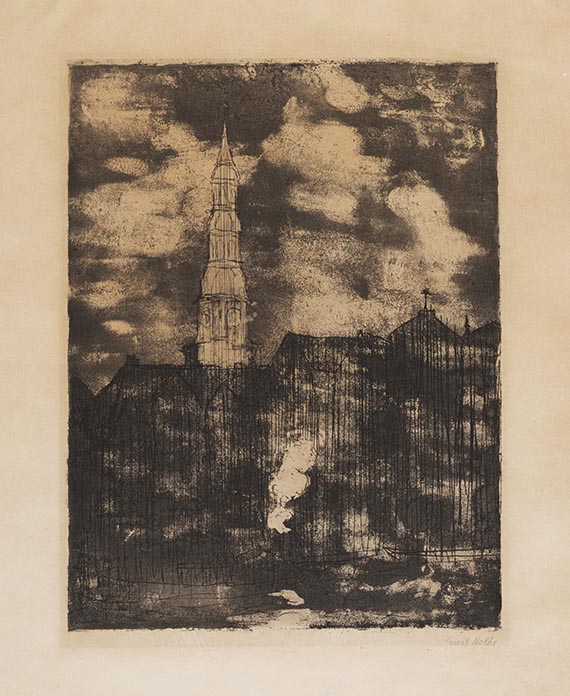 Emil Nolde - Hamburg, Katharinenkirche