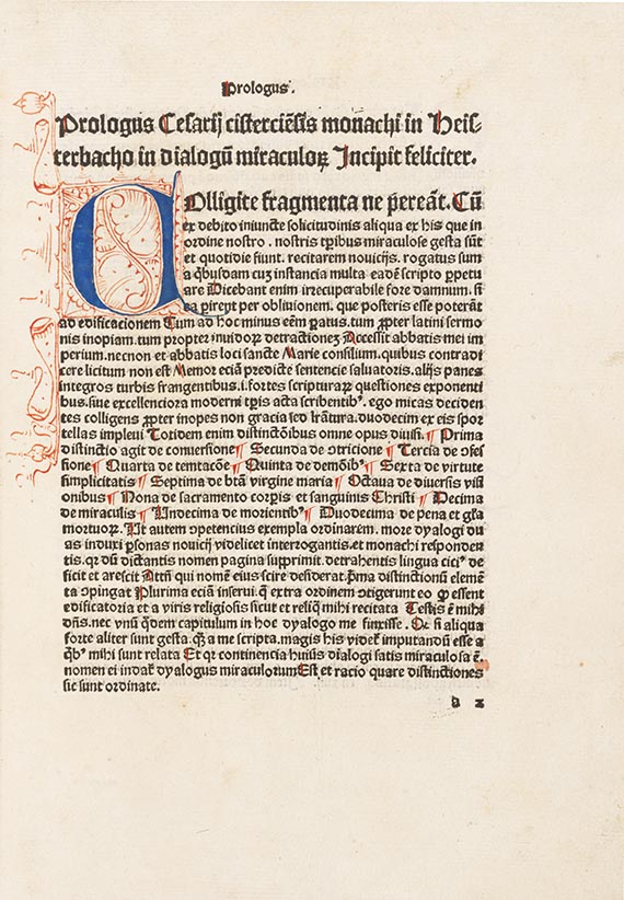 Caesarius de Heisterbach - Dialogus miraculorum