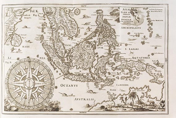 Heinrich Scherer - Atlas novus exhibens orbem terraqueum. 3 Bde. - 