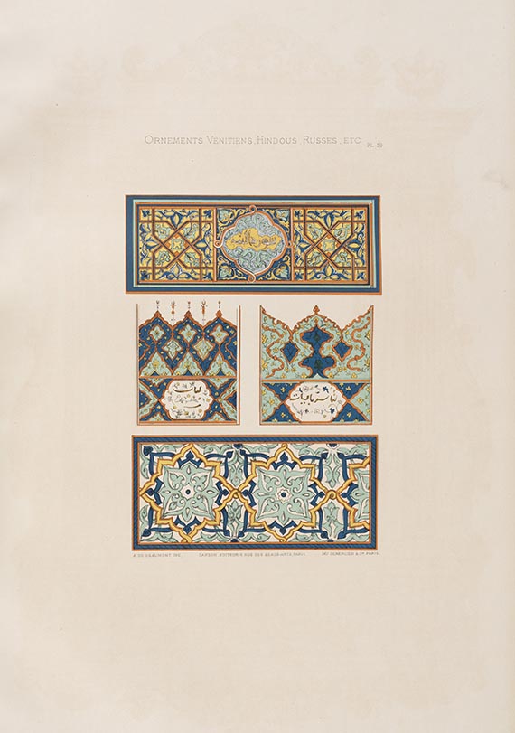 Eugène Collinot - Ornements Vénitiens, Hindous, Russes, etc.