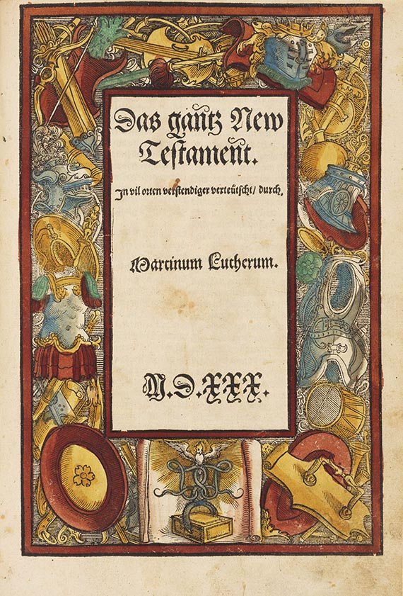 Biblia germanica - Biblia germanica. Straßburg