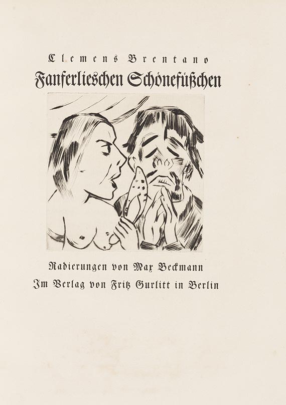 Max Beckmann - Fanferlieschen Schönefüßchen