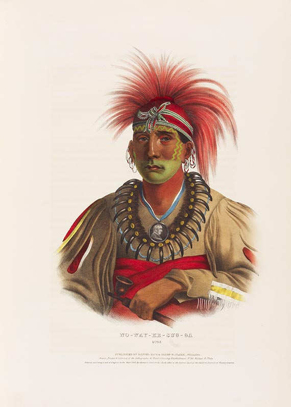Thomas Loraine McKenney - History of the Indian tribes of North America - 