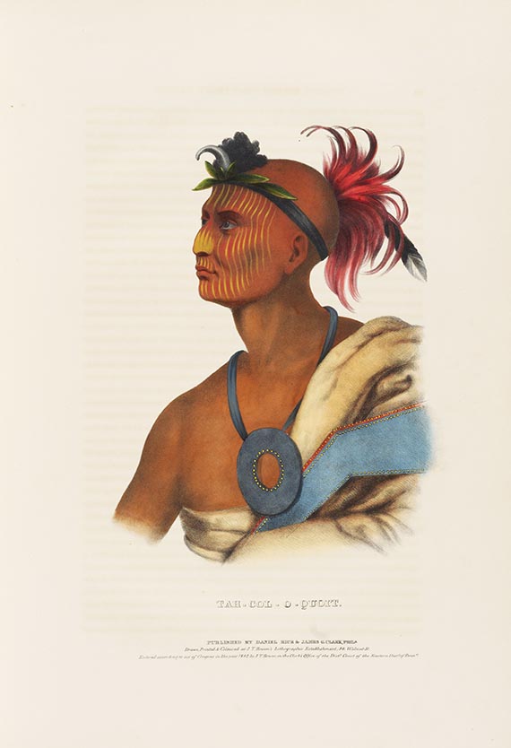Thomas Loraine McKenney - History of the Indian tribes of North America - 