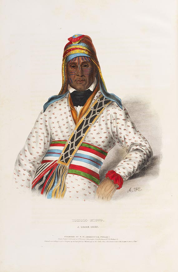 Thomas Loraine McKenney - History of the Indian tribes of North America - 