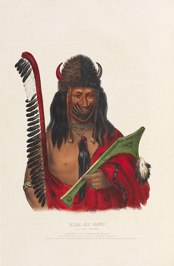 Thomas Loraine McKenney - History of the Indian tribes of North America - 