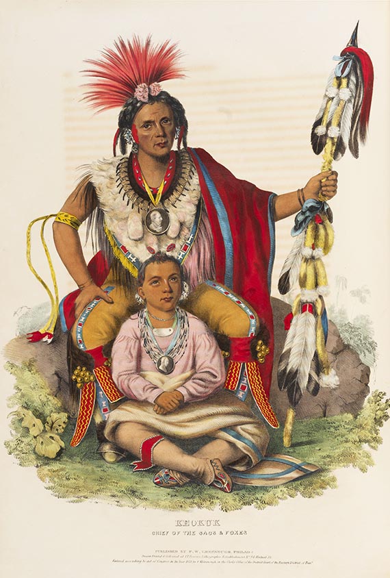 Thomas Loraine McKenney - History of the Indian tribes of North America - 