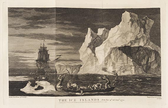 James Cook - Voyage towards the south pole. 2 Bde.