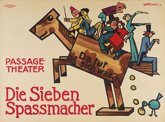Jo(sef) Steiner - Passage-Theater. Die Sieben Spassmacher