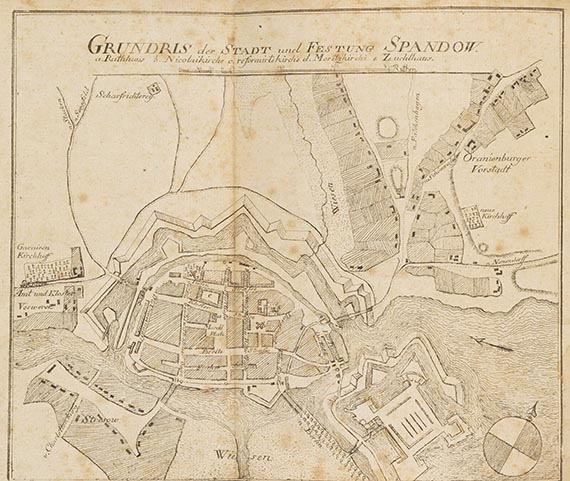 Johann Ludewig Dilschmann - Diplomatische Geschichte und Beschreibung der Stadt und Festung Spandow