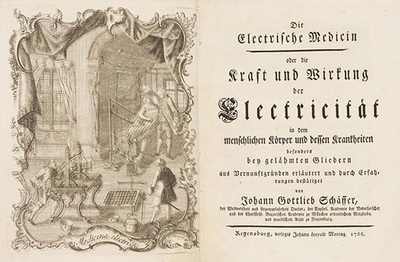 Johann Gottlieb Schäffer - Die Electrische Medicin