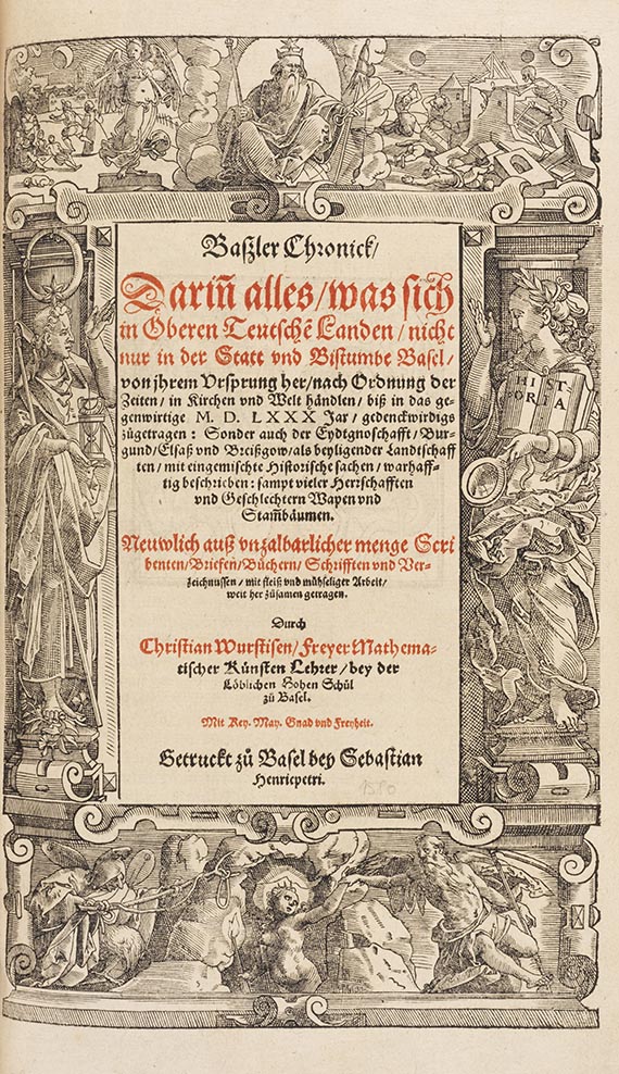 Christian Wurstisen - Baßler Chronick