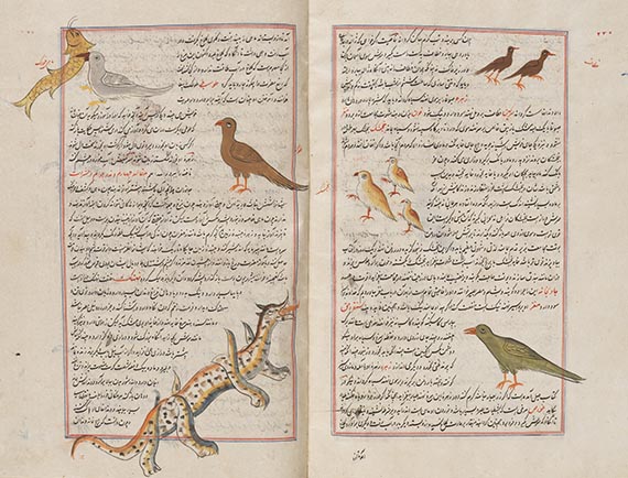  Manuskripte - Farrukh-namah Jamali. Persische Handschrift auf Papier - 