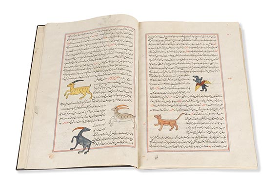  Manuskripte - Farrukh-namah Jamali. Persische Handschrift auf Papier - 