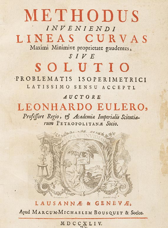 Leonhard Euler - Methodus inveniendi lines curvas