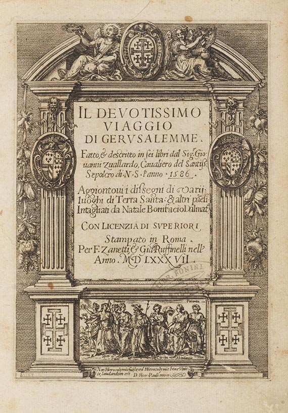 Jean Zuallart - Il devotissimo viaggio di Gerusalemme