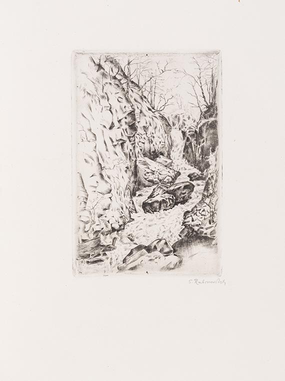 Robert Walser - Die Gedichte. Mit Radierungen von Gregor Rabinovitch - 