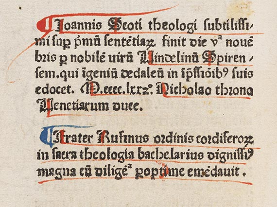 Johannes Duns Scotus - Quaestiones in primum librum Sententiarum - 