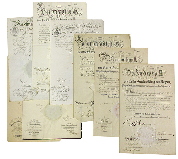   - Bayerisches Königshaus, Sammlung von Urkunden