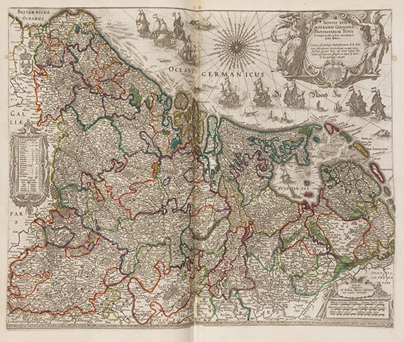 Joan Blaeu - Toonneel des aerdrycks, ofte Nieuwe Atlas. Band I (von 3). - 