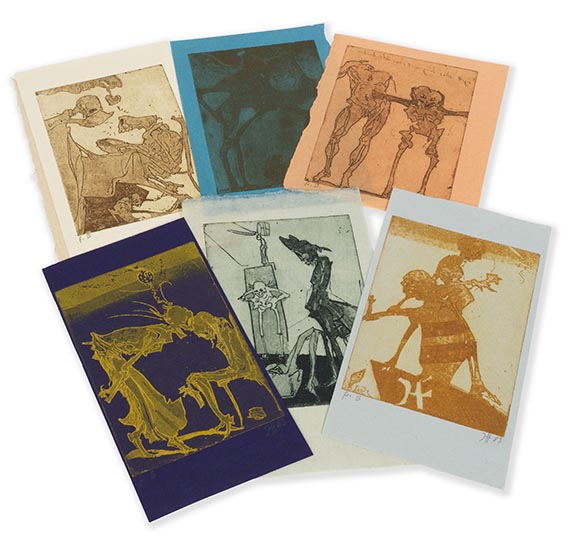 Horst Janssen - "nihil ut umbra" - 