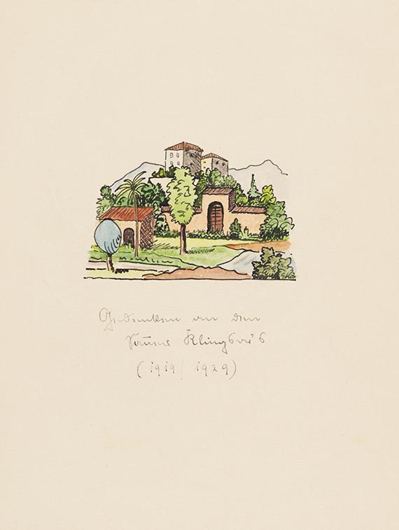 Hermann Hesse - Gedichte. Aquarelle mit Gedichten