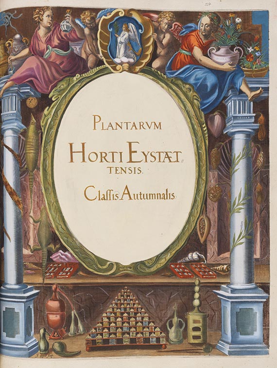 Basilius Besler - Hortus Eystettensis. Verlagseinband - 