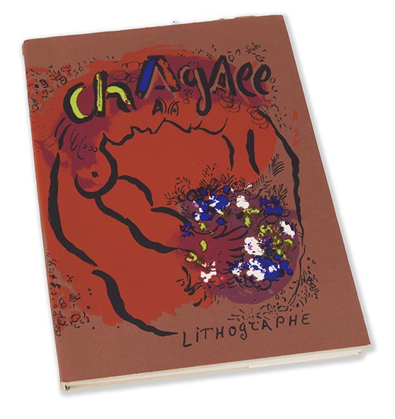 Fernand Mourlot - Chagall Lithograph. Mit Orig.-Zeichnung von Chagall - 