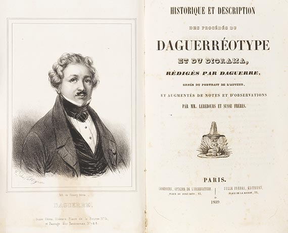 Louis Daguerre - Historique et description des procédés du daguerréotype - 