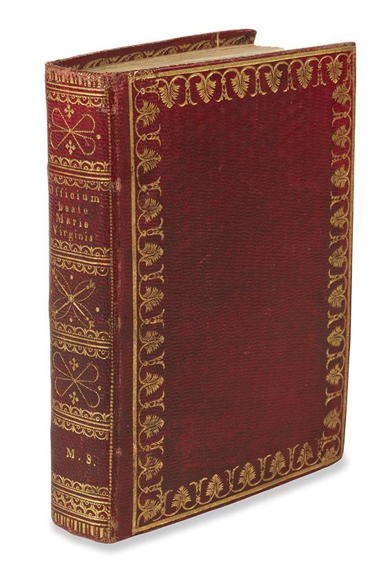  Manuskripte - Stundenbuch auf Pergament. Flandern 1480-1500 - 