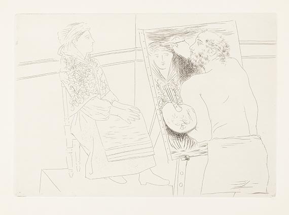 Pablo Picasso - Pablo Picasso - Honore de Balzac. Le chef-d'oeuvre inconnu. - 